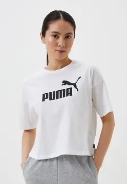 PUMA: Белая футболка 