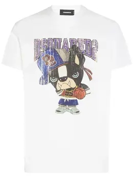 DSQUARED2: Хлопковая футболка 