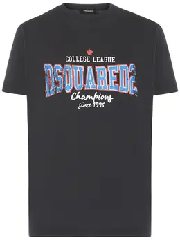 DSQUARED2: Хлопковая футболка 