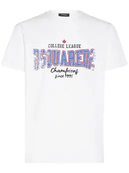 DSQUARED2: Хлопковая футболка 