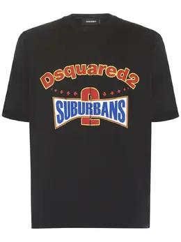 DSQUARED2: Хлопковая футболка 