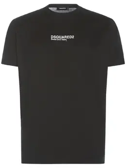 DSQUARED2: Хлопковая футболка 