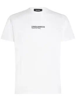 DSQUARED2: Хлопковая футболка 