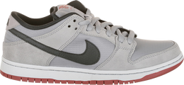 Nike: Серые кроссовки  Dunk Low Pro SB