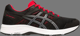 Asics: Чёрные кроссовки  Gel-Contend 5