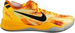 Nike: Оранжевые кроссовки Kobe 8 System