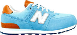 New Balance: Светлые кроссовки  574