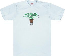 Supreme: Голубая футболка 