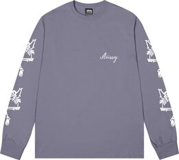 Stussy: Фиолетовый свитшот 