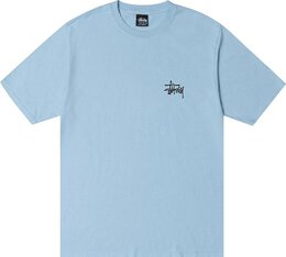 Stussy: Голубая футболка 