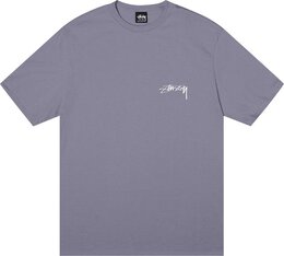 Stussy: Фиолетовая футболка 