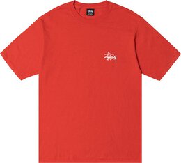 Stussy: Красная футболка 