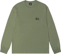 Stussy: Зелёный свитшот 