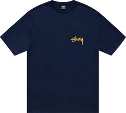 Stussy: Синяя футболка 