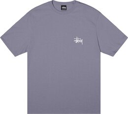 Stussy: Фиолетовая футболка 