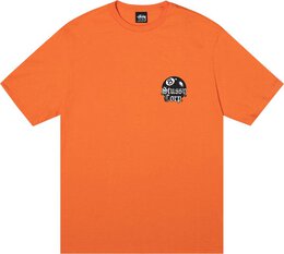 Stussy: Оранжевая футболка 