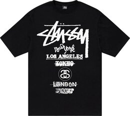 Stussy: Чёрная футболка 