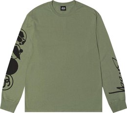 Stussy: Зелёный свитшот 