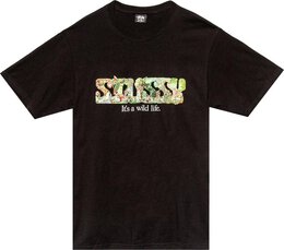 Stussy: Чёрная футболка 