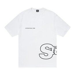 Stussy: Белая футболка 