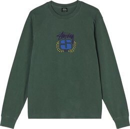 Stussy: Зелёный свитшот 