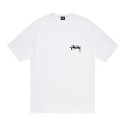 Stussy: Белая футболка 