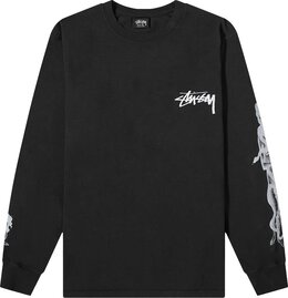 Stussy: Чёрный свитшот 