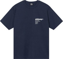 Stussy: Синяя футболка 