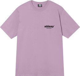 Stussy: Фиолетовая футболка 