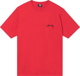 Stussy: Красная футболка 