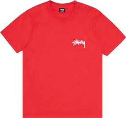 Stussy: Красная футболка 