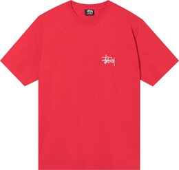 Stussy: Красная футболка 