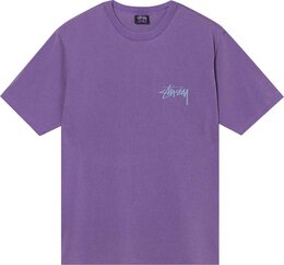 Stussy: Фиолетовая футболка 