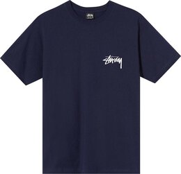 Stussy: Синяя футболка 