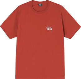 Stussy: Красная футболка 