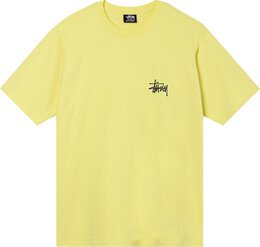 Stussy: Жёлтая футболка 