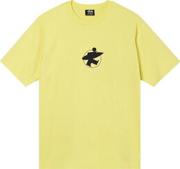 Stussy: Жёлтая футболка 