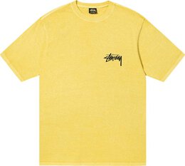 Stussy: Жёлтая футболка 