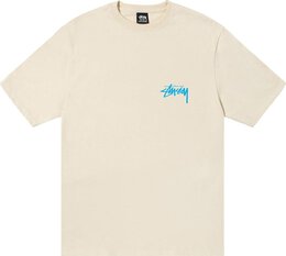 Stussy: Бежевая футболка 