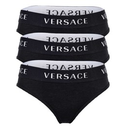 Versace: Чёрные трусы 