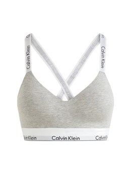 Calvin Klein: Серый бюстгальтер 