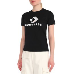 Converse: Чёрная футболка 