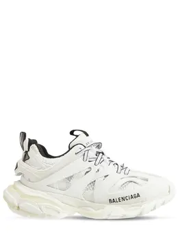 BALENCIAGA: Белые кроссовки Track