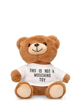 MOSCHINO: Многоцветная сумка через плечо  Teddy