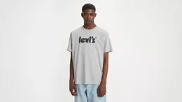 Levi's: Серая футболка 