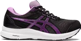 Asics: Чёрные кроссовки Gel-Contend 8