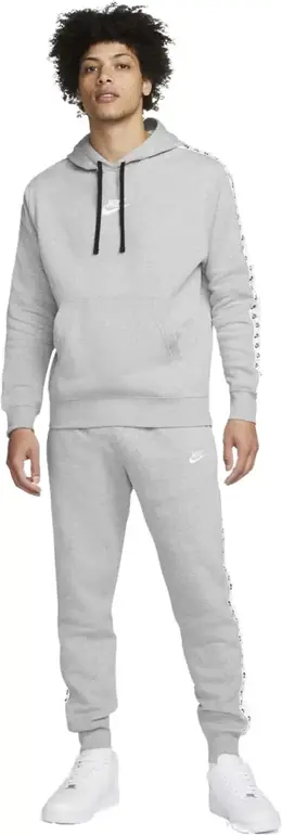 Nike: Серый костюм  Sportswear Essentials