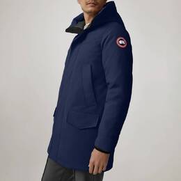 Canada Goose: Синий пуховик  Langford