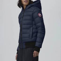 Canada Goose: Синяя куртка Crofton