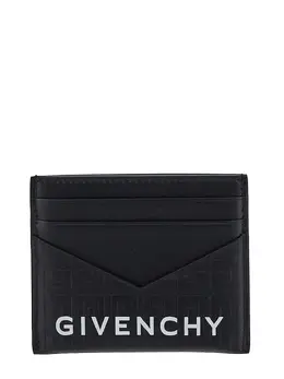 Givenchy: Чёрный картхолдер  G